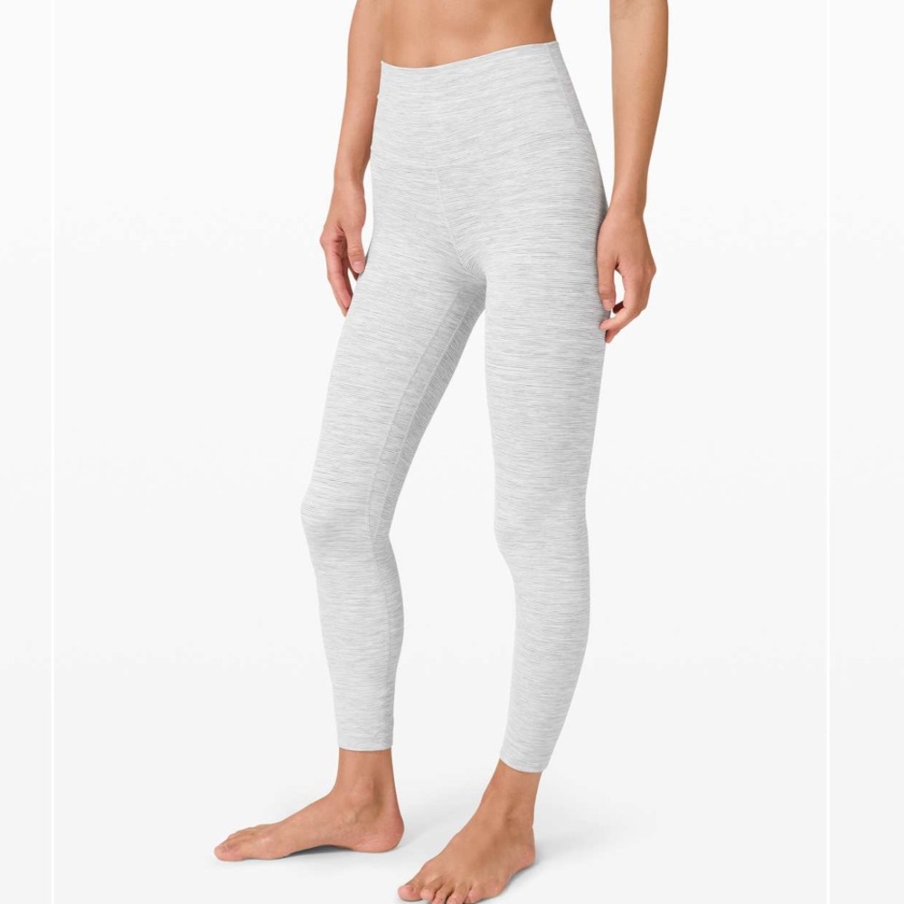 Lululemon Align We are from space nimbus battleship Pant 25" gray